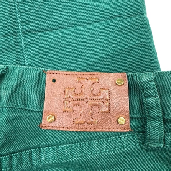 Tory Burch Ivy Green Super Skinny Jeans - Picture 5 of 15